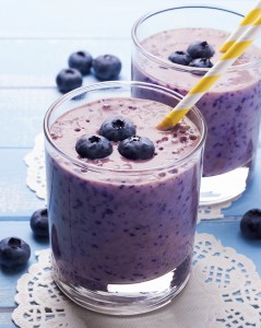 Blueberry smoothie