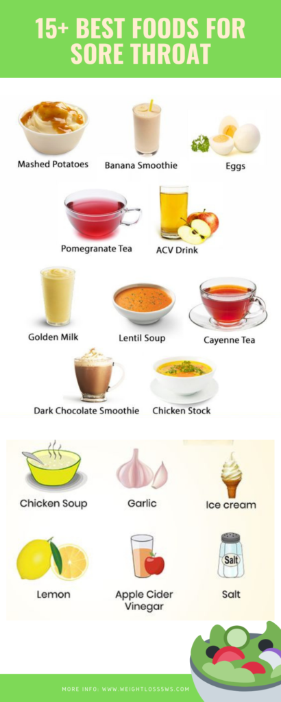 Foods For Sore Throat